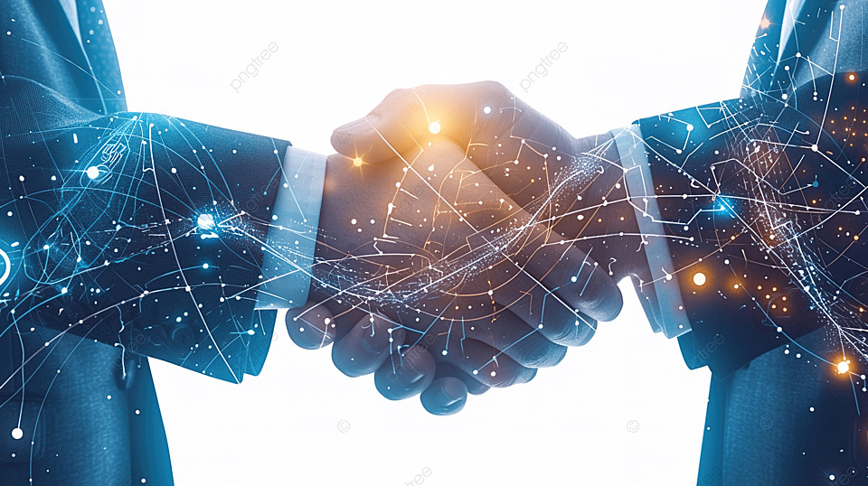 pngtree partnership of companies collaboration business technology internet concept image 15659992
